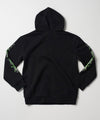 Kids Antisocial Barbed Wire Hoodie - Black