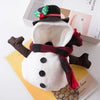 Christmas Snowman Dog Costume - Warm Winter Outfit for Small & Medium Dogs