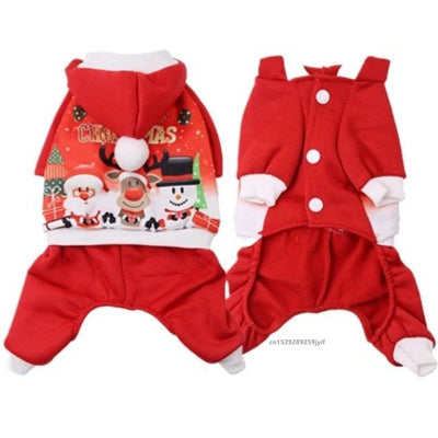 Christmas Dog Clothes - Santa Costume for Puppies, Cats, Chihuahua & Yorkshire