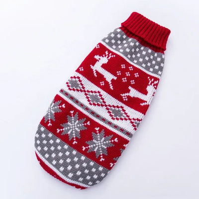 Christmas Dog Sweater - British Style Knitwear for Labradors & Pitbulls