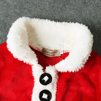 M-3Y Christmas Baby Santa Costumes Toddler Newborn Baby Kid Boys Girls Red