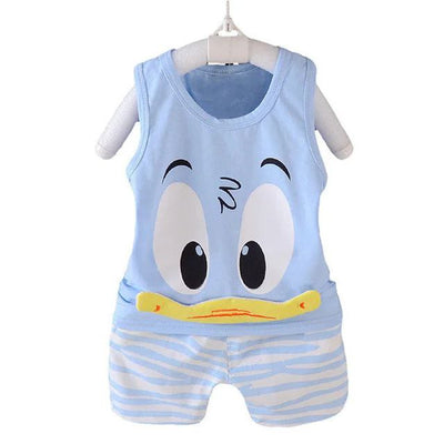 2023 Winter Baby Clothes Set - Hooded Cartoon Bear 3-Piece Outfit for Boys & Girls (0-5Y)